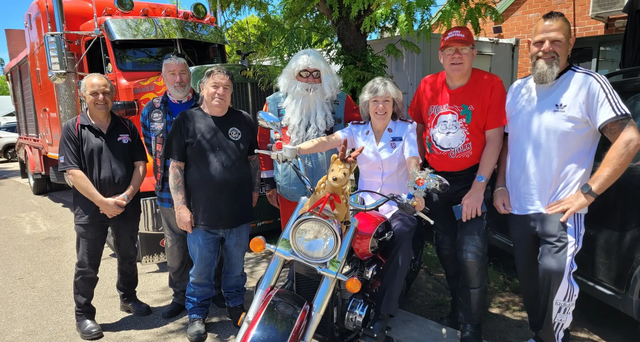 Salvos lighting up children’s faces for Christmas