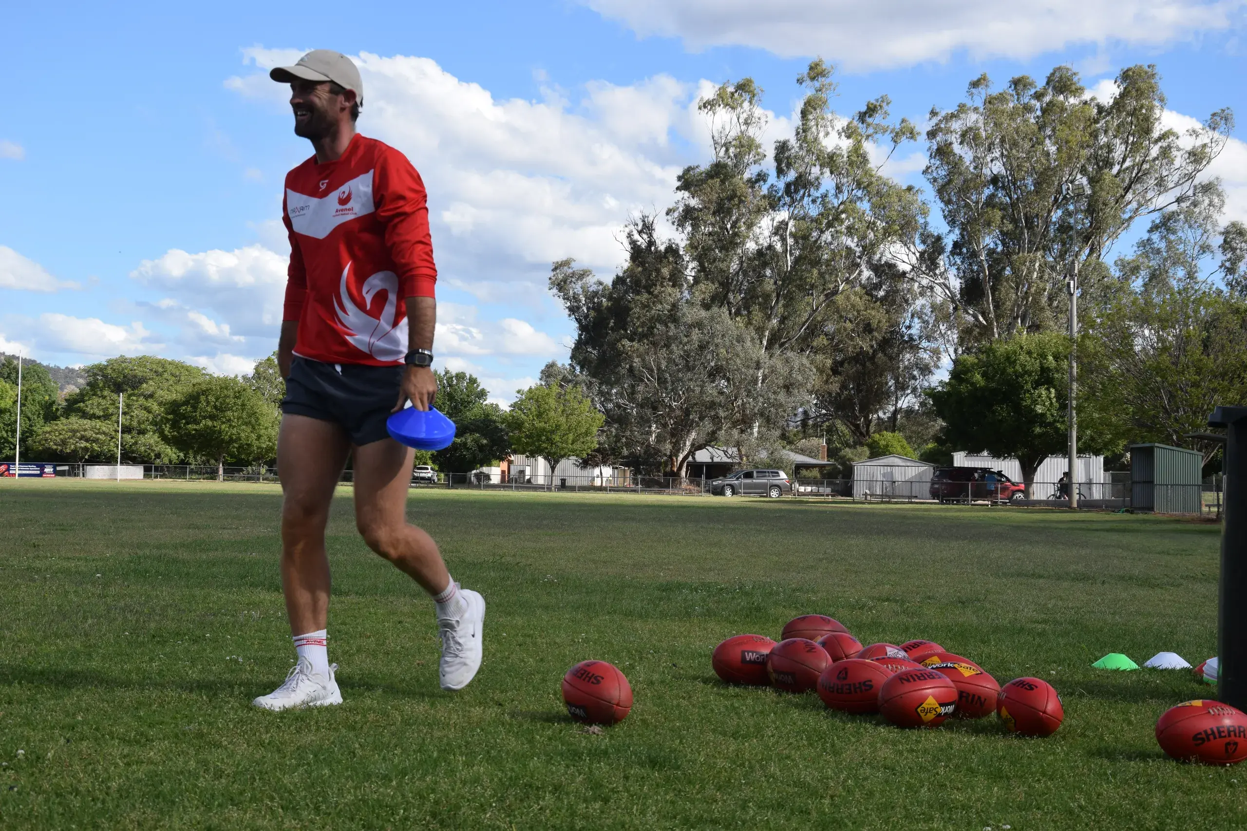 <p>LEADING BY EXAMPLE: JD Delaney rallies the boys as Avenel targets a climb up the ladder. PHOTO: Andy Wilson</p>\\n