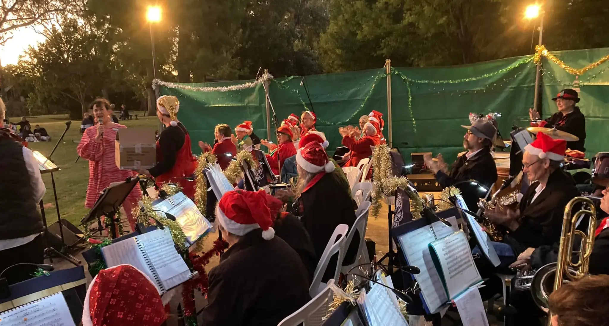 Seven Creeks Park will light up for carols on Monday