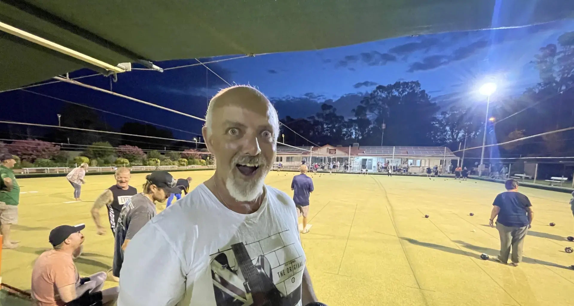 A mid-week summer's night brings out the fun