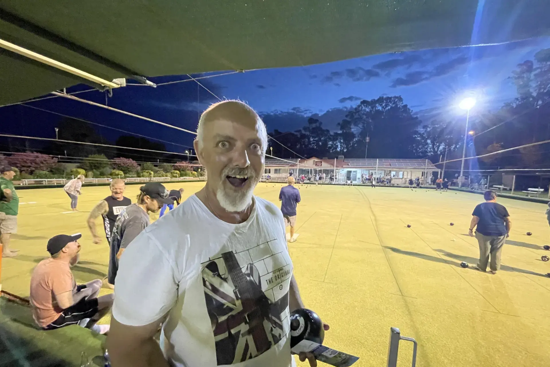 A mid-week summer's night brings out the fun