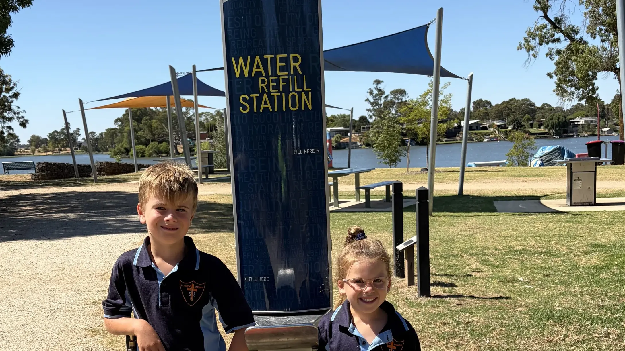 Third lakeside hydration station for Nagambie