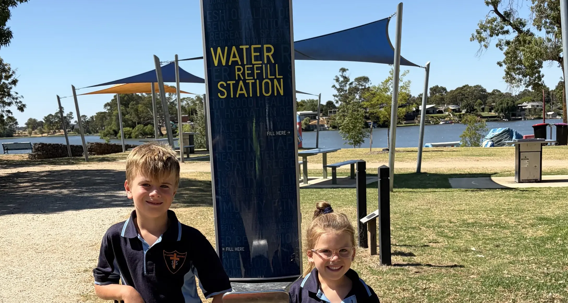 Third lakeside hydration station for Nagambie