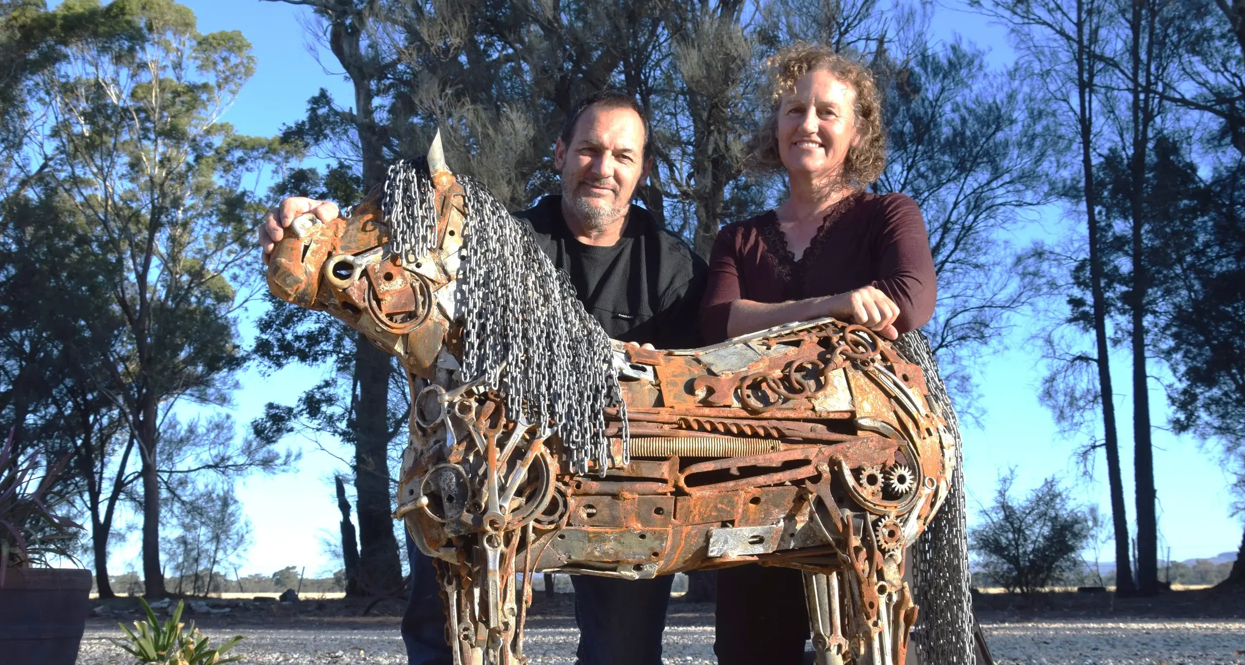 New sculpturing couple among the RAGE