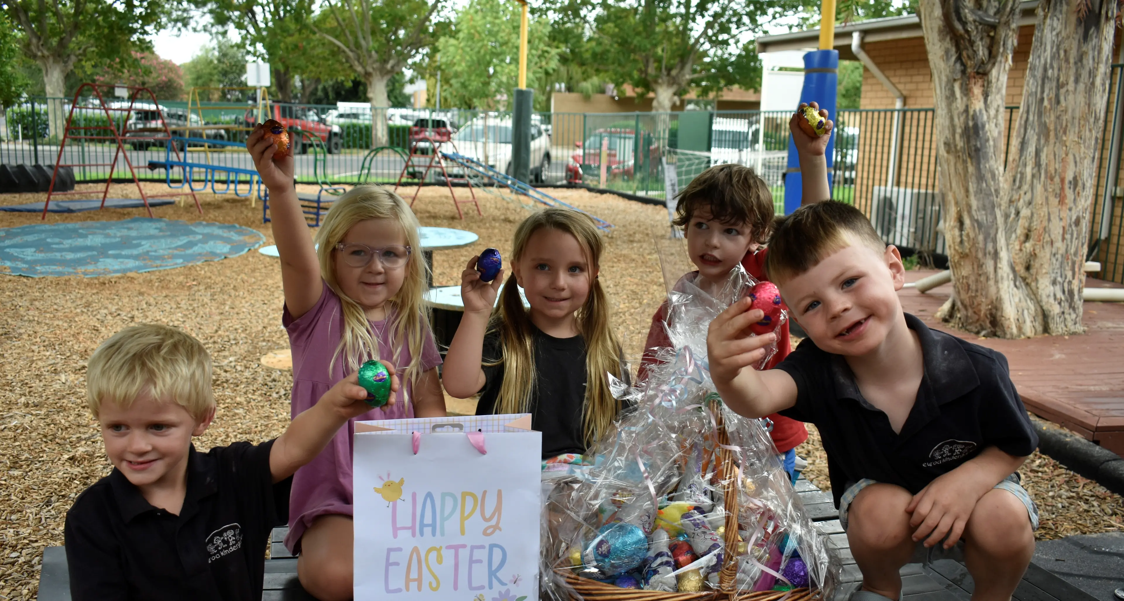 Egg-stravagant at Euroa Kinder