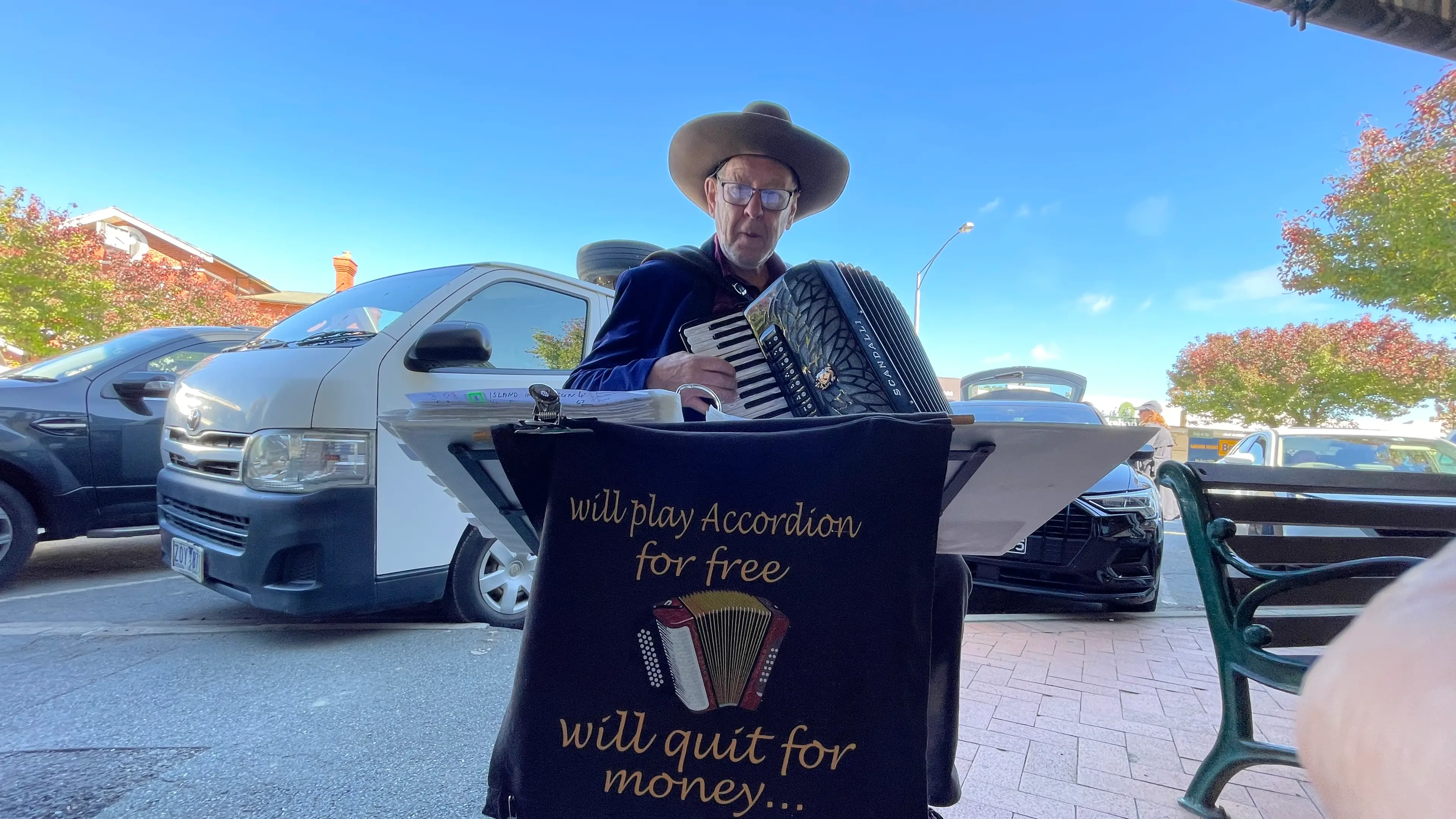 Playing for free, charging for silence