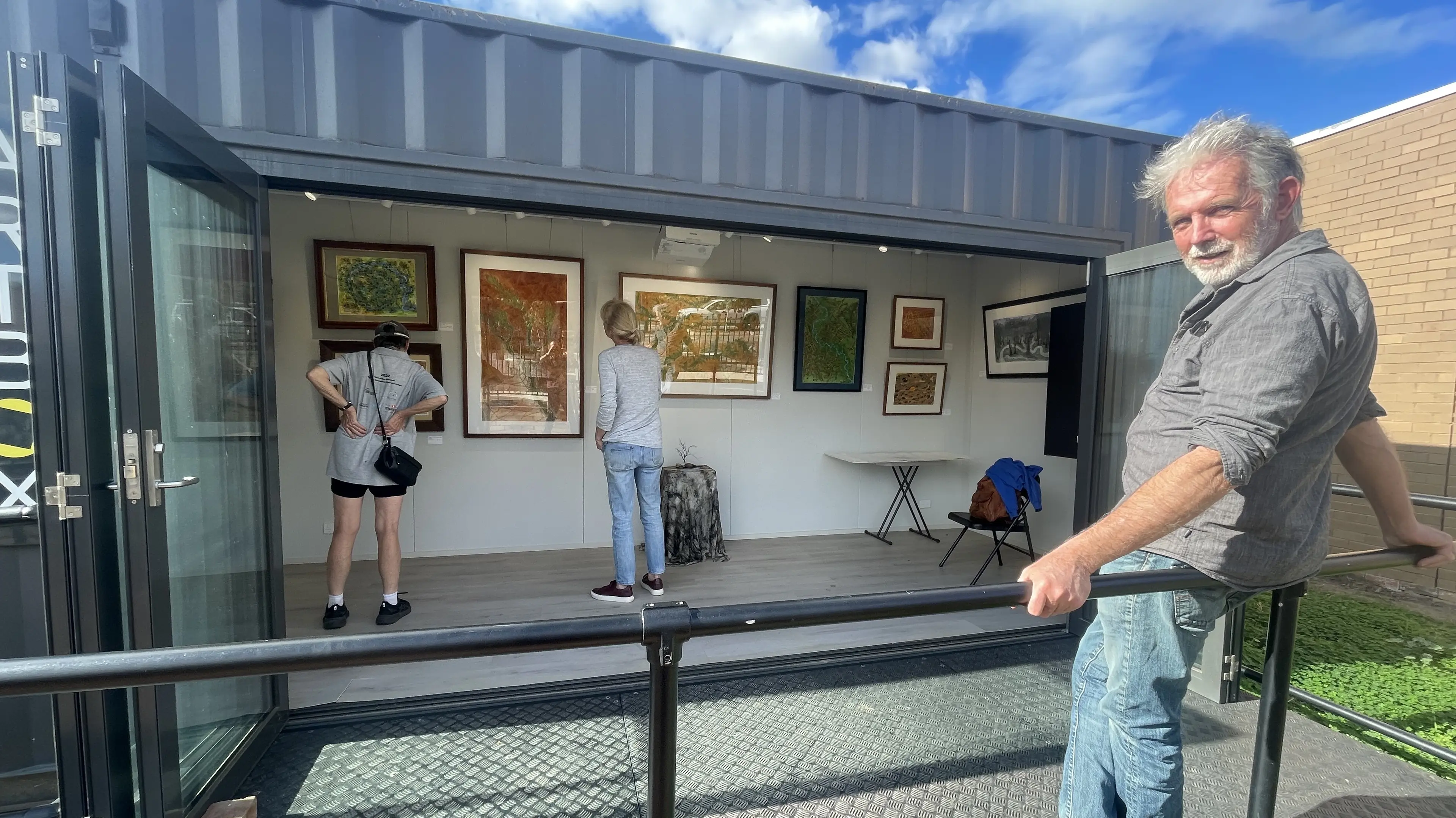 Where art meets earth - and words matter