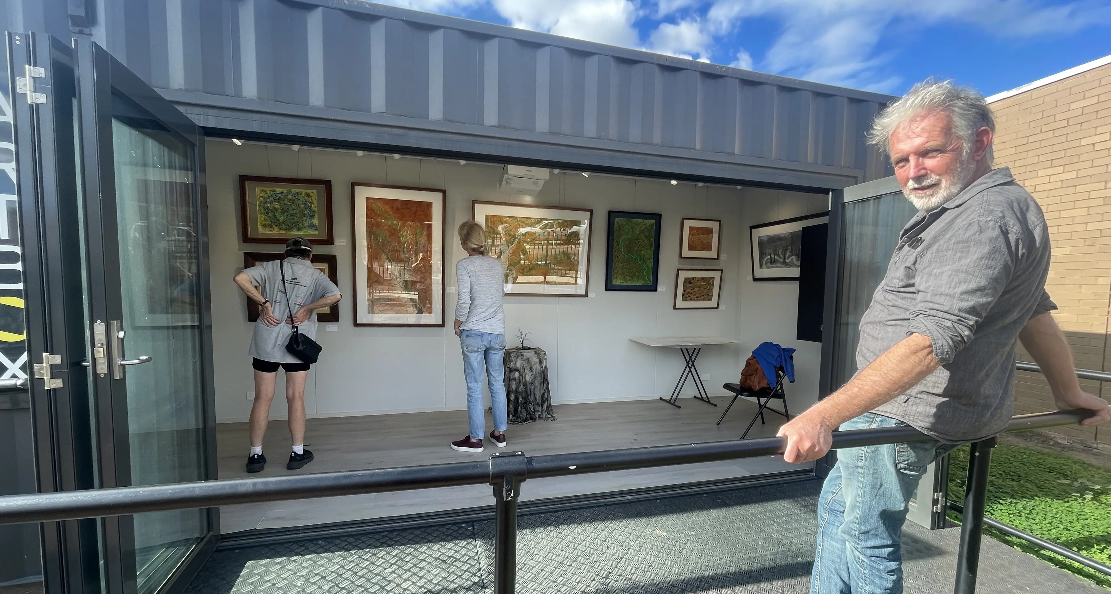 Where art meets earth - and words matter