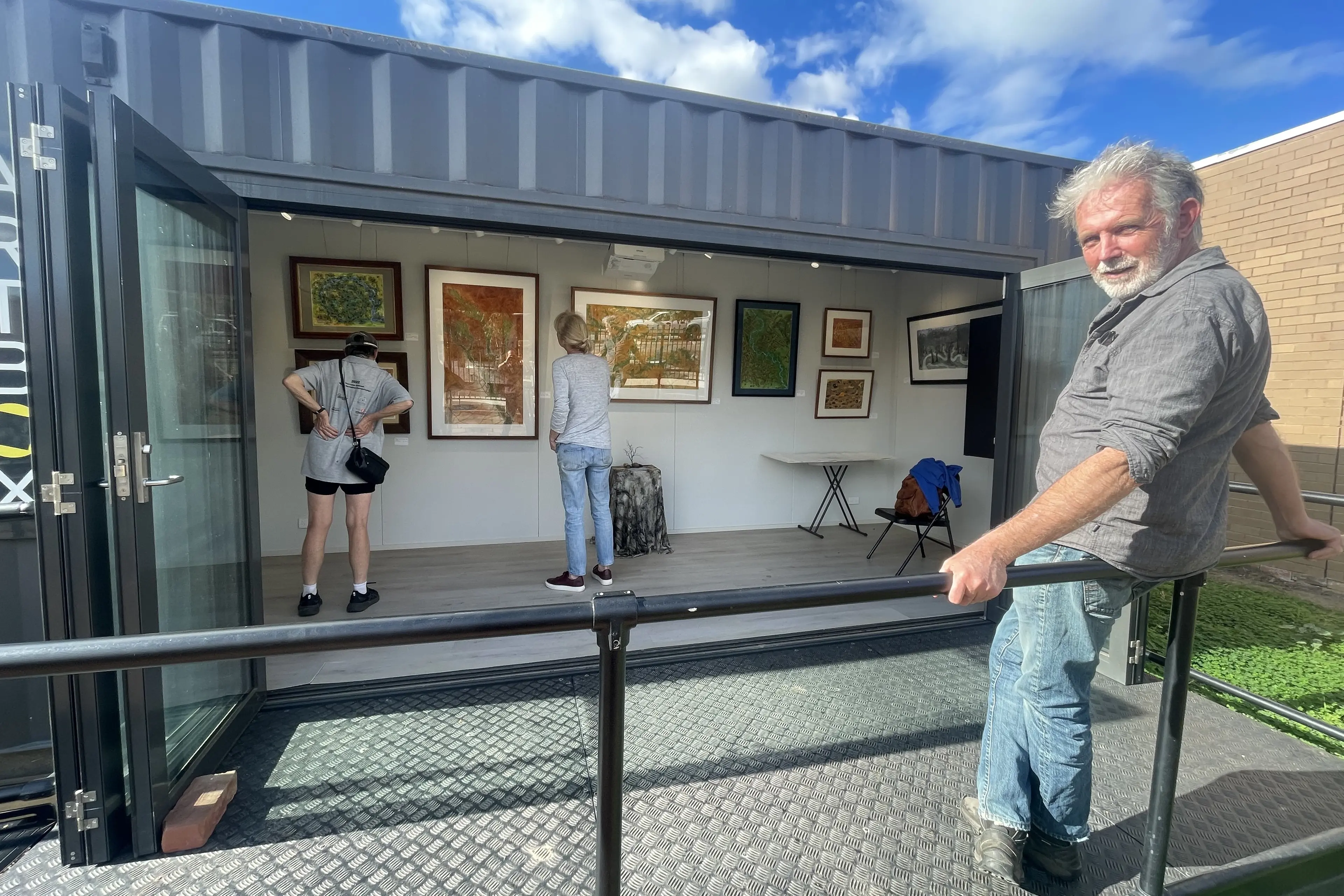 <p>ON SHOW, WITH MORE: Conversations can drift when visiting Sim Ayres\\' pen, ink, and watercolour artwork at ARTBOX this month. PHOTOS: Andy Wilson</p>\\n