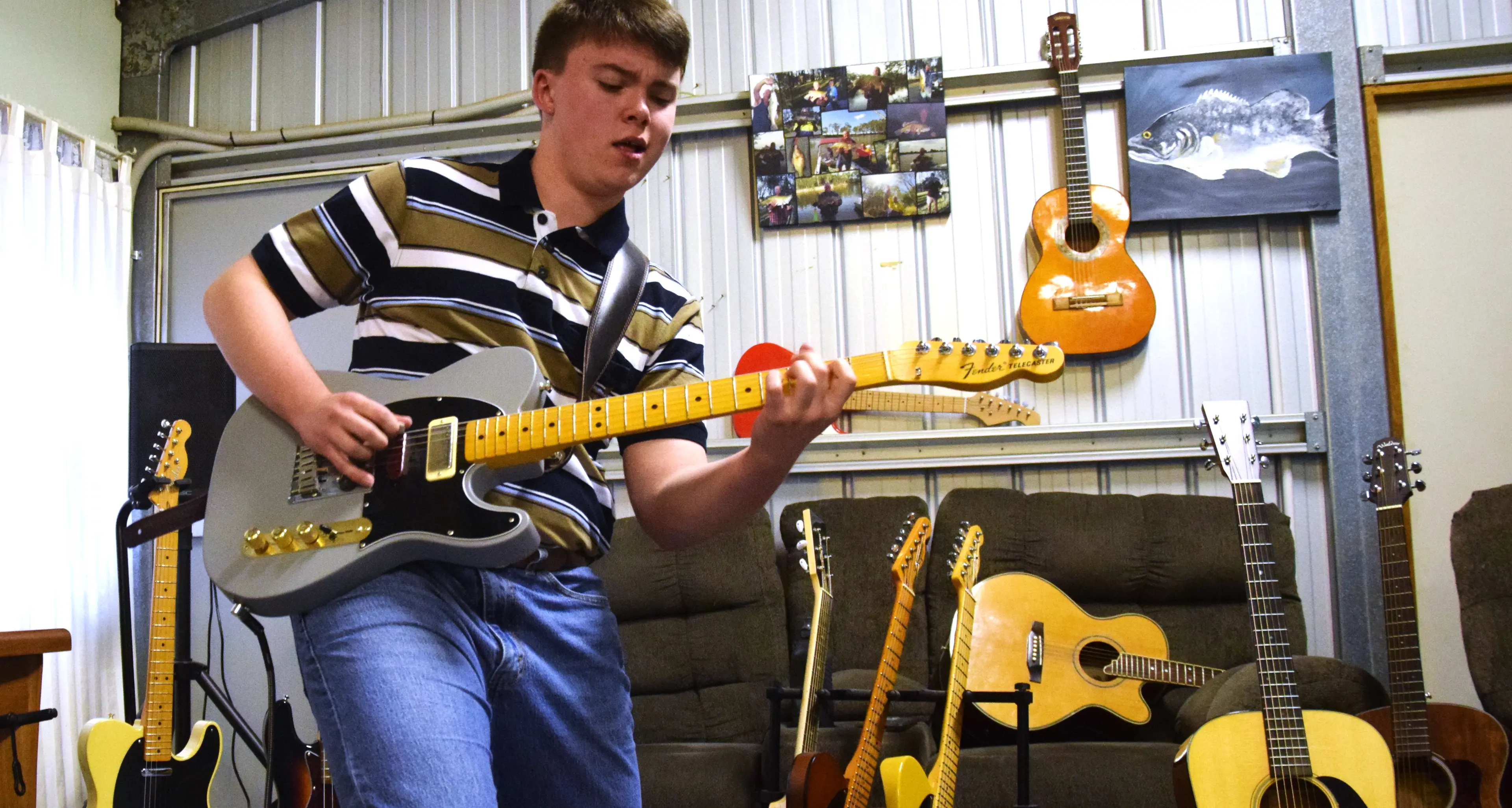 Shaped on guitars, bound for more