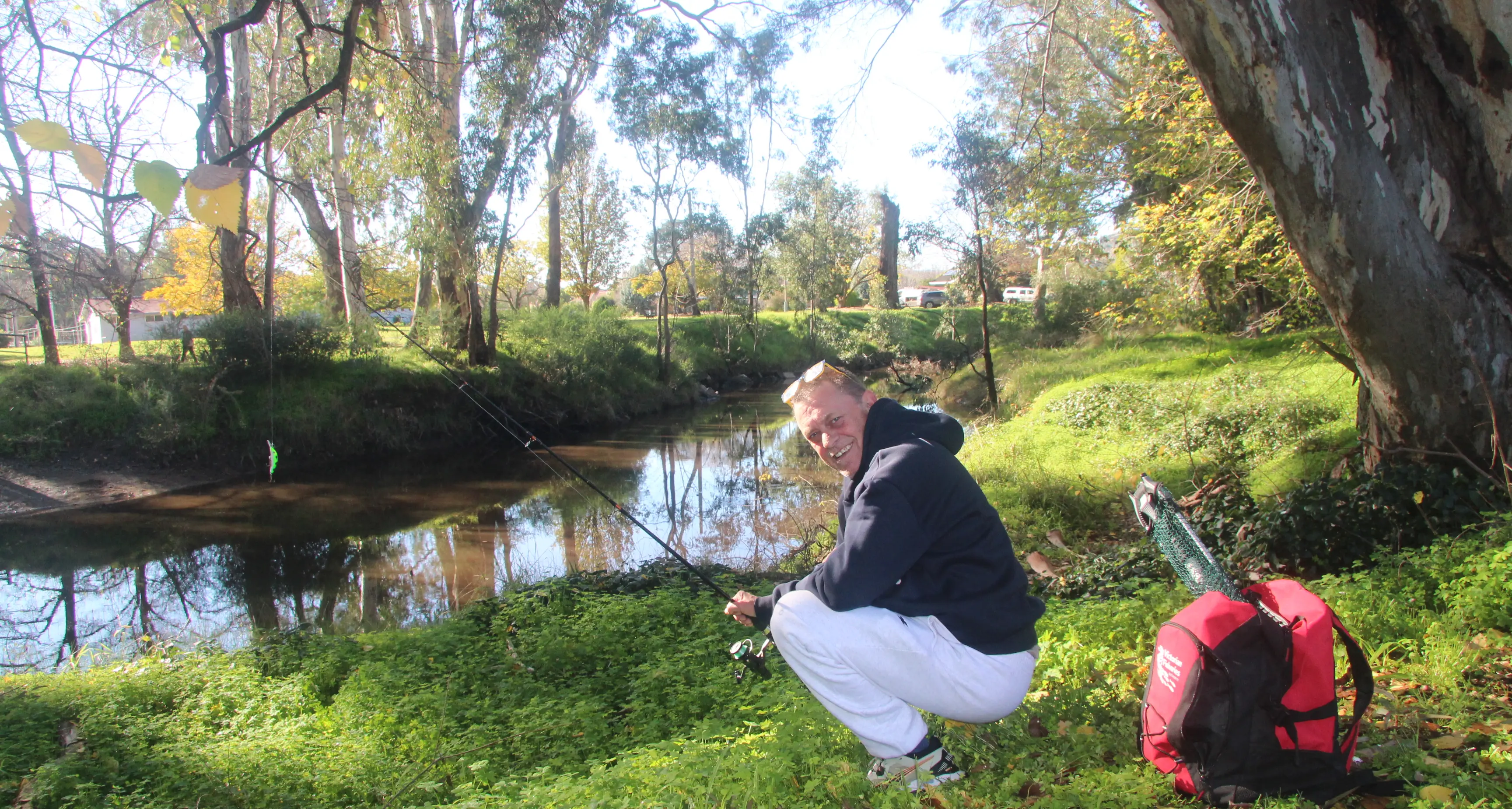Sediment and vegetation 'choking' river
