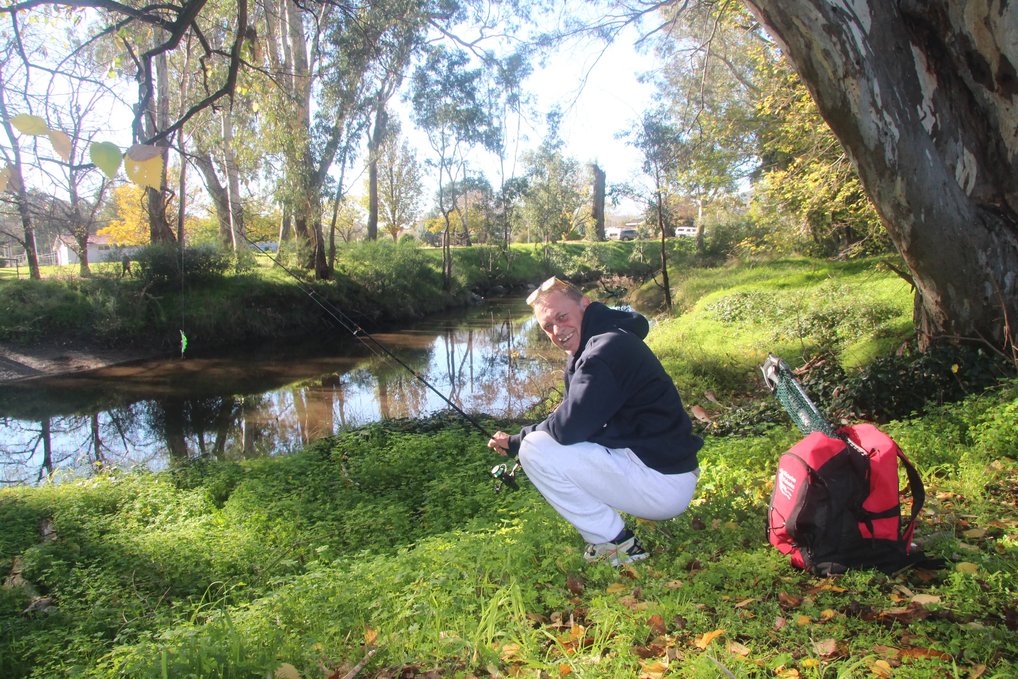 <p>SHIFTING SANDS: Local fisherman Richard Kearney has fished Seven Creeks since moving to Euroa five years ago and \\u2014 having seen the riverbed silt up and local ecology change for the worse \\u2014 asks the question: \\'does anybody care?\\' PHOTO: Andy Wilson</p>\\n