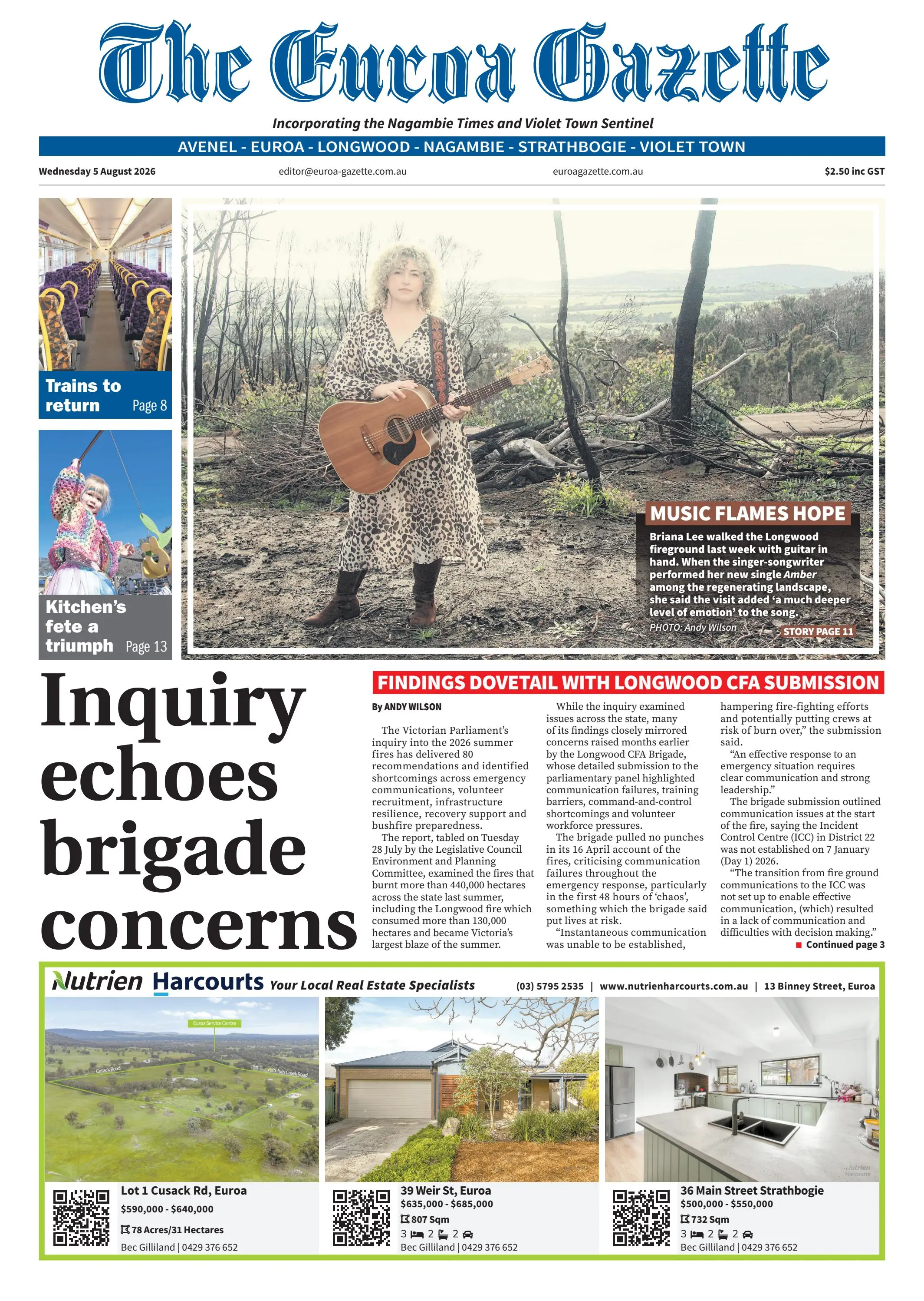 Euroa Gazette, August 5, 2026