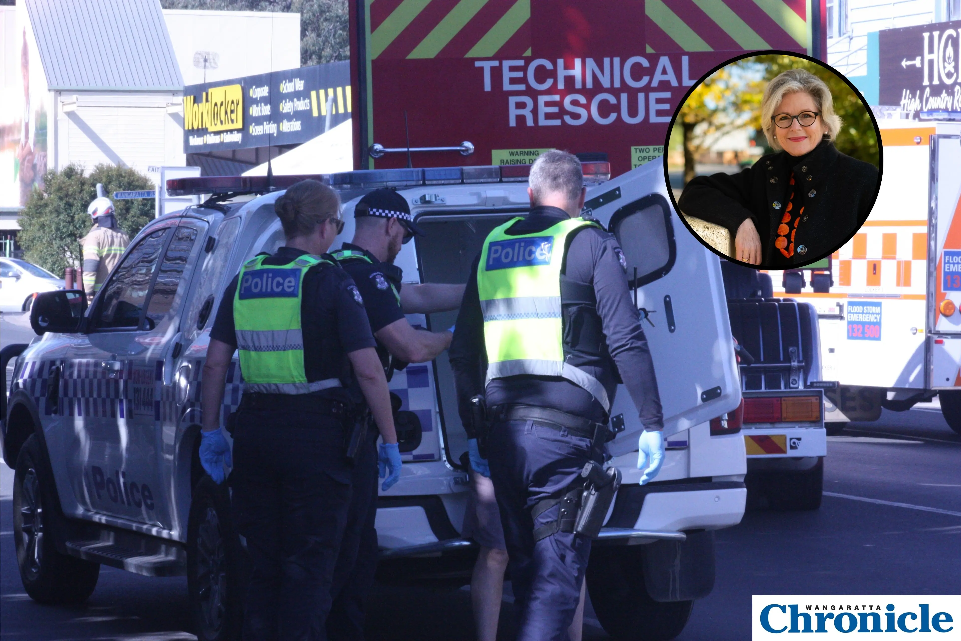 Major investigation underway after Helen Haines struck outside Wangaratta office