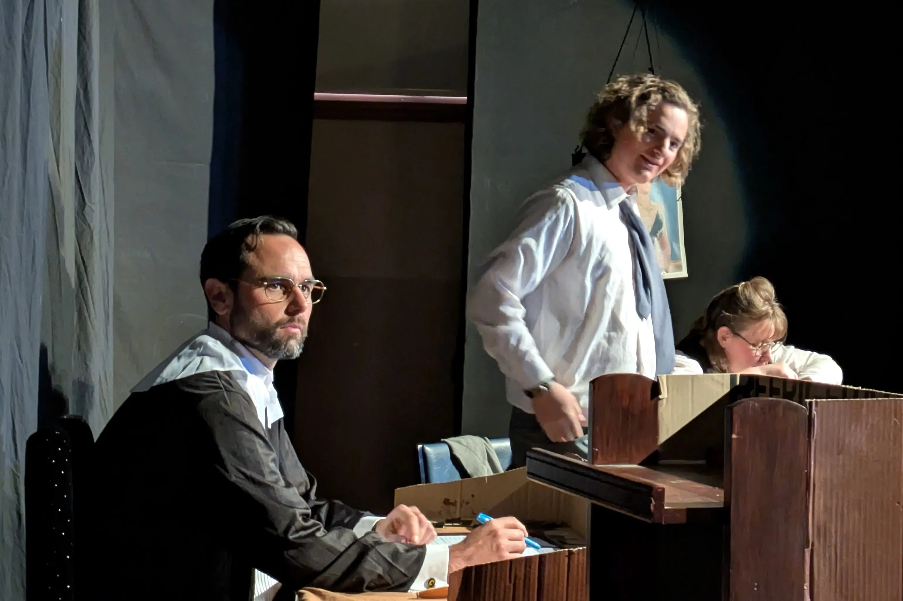 <p>NOTHING STAGED, YOUR HONOUR: Palm Beach Legal had all the hallmarks of why regional folk like their local stage theatre. Local cast, feel-good story, and affordable entertainment. PHOTO: Alison Hayes</p>\\n