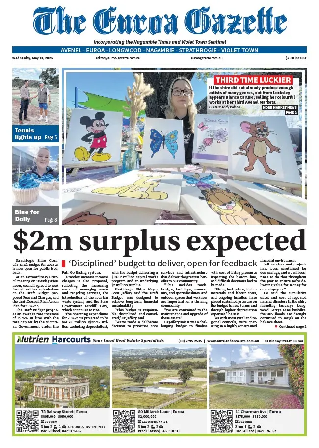 Euroa Gazette - Wednesday, May 13, 2026