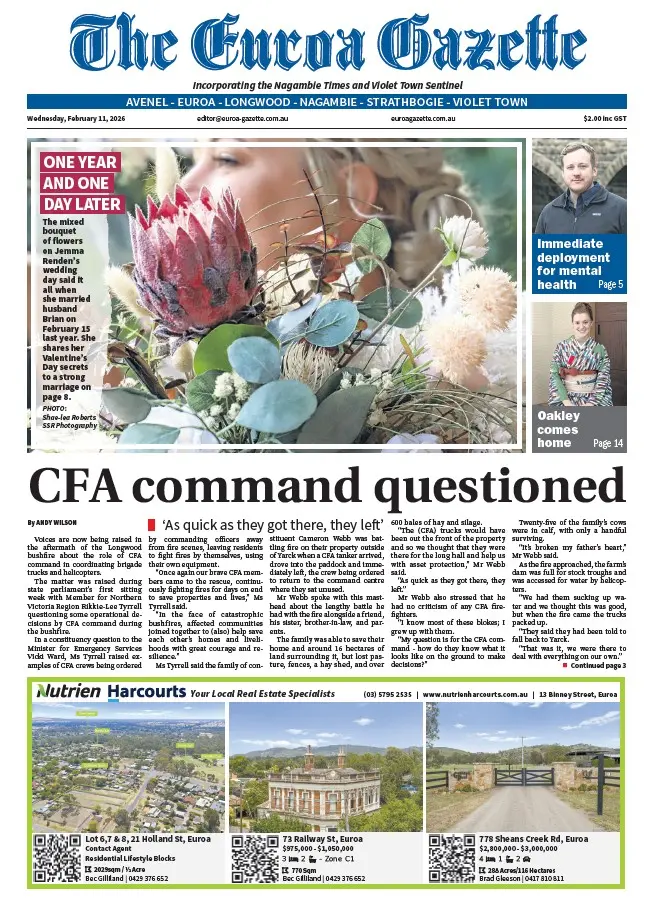 Euroa Gazette - Wednesday, February 11, 2026