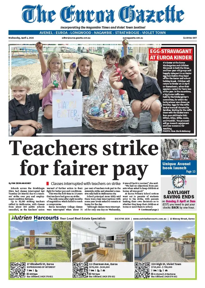Euroa Gazette - Wednesday, April 1, 2026