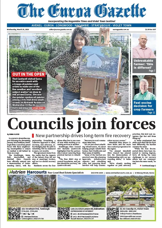 Euroa Gazette - Wednesday, March 25, 2026
