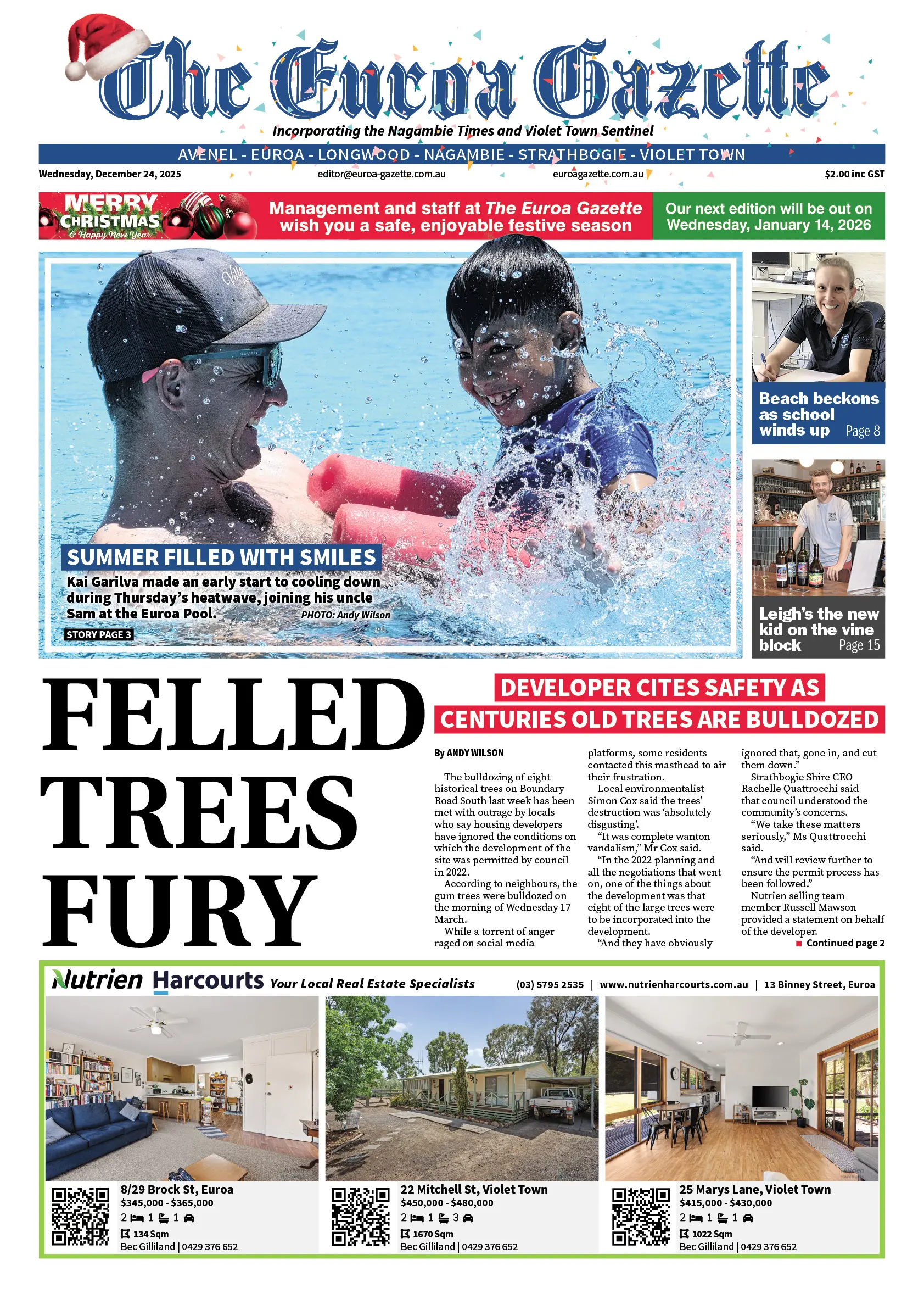 Euroa Gazette, Wednesday, December 24, 2025