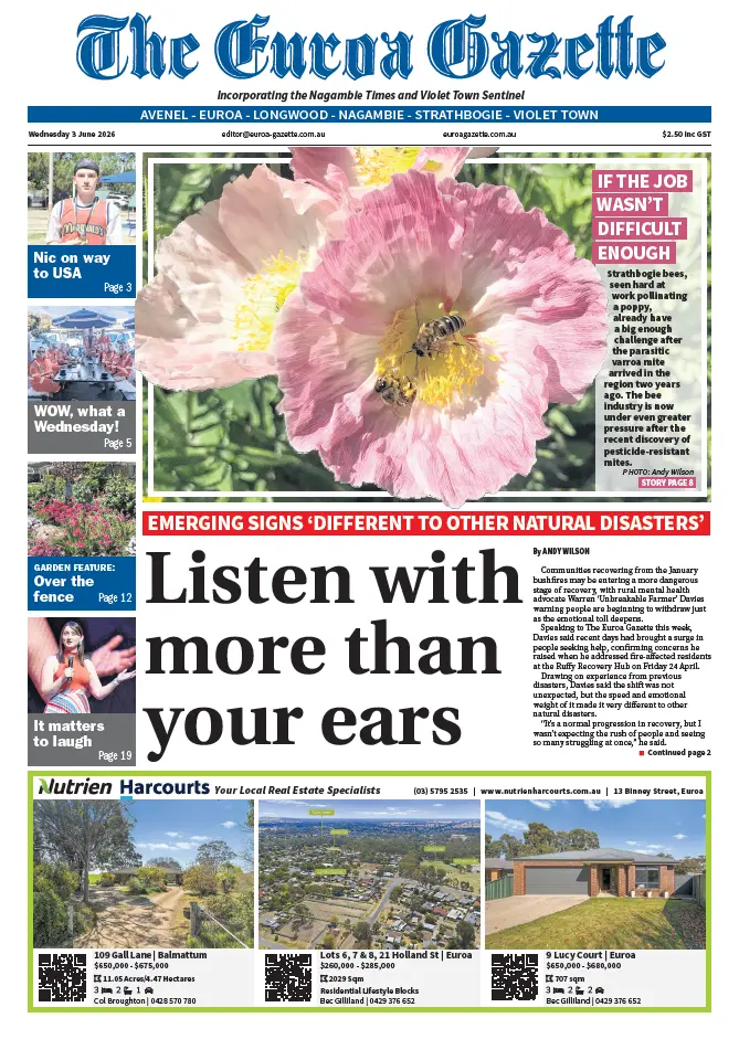 Euroa Gazette - Wednesday, June 3, 2026
